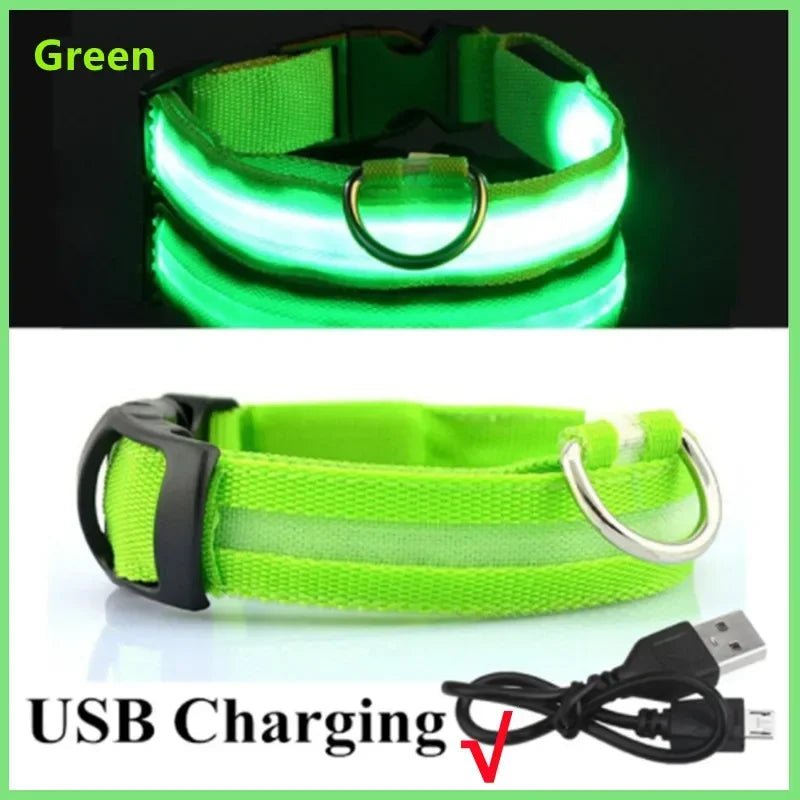 3-Mode LED Pet Collar