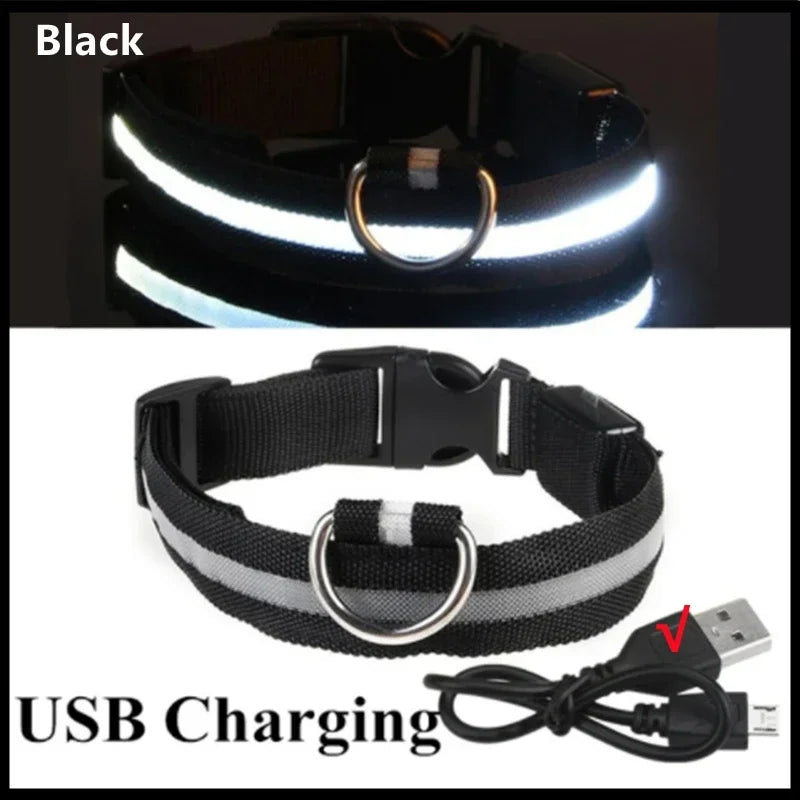 3-Mode LED Pet Collar