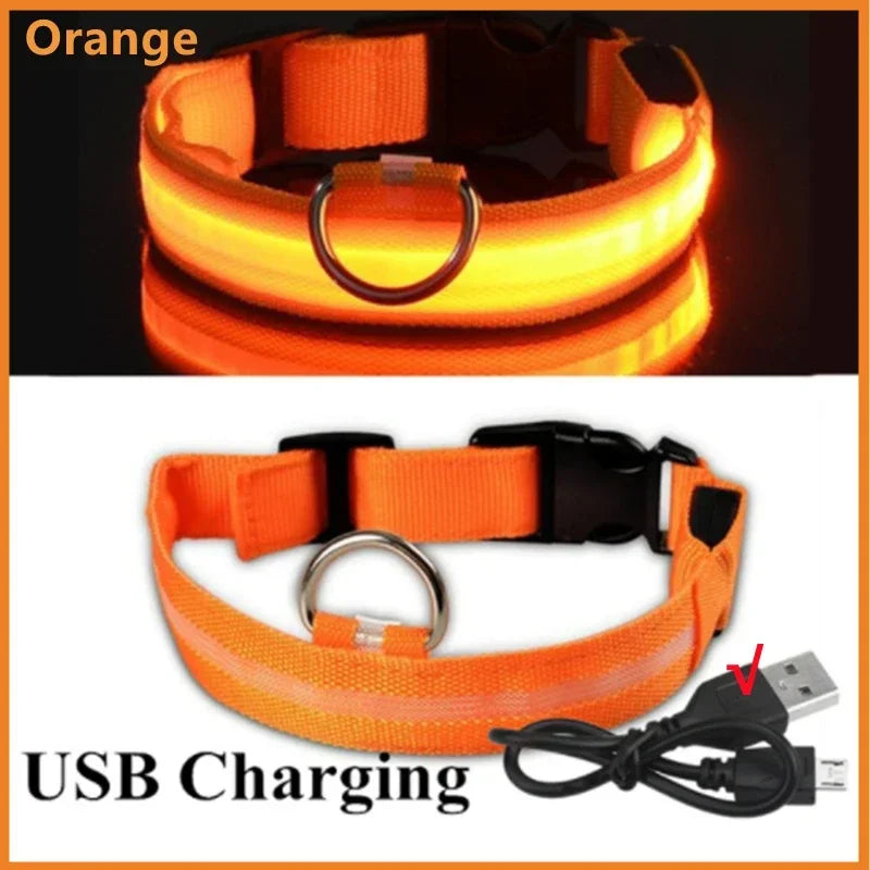 3-Mode LED Pet Collar