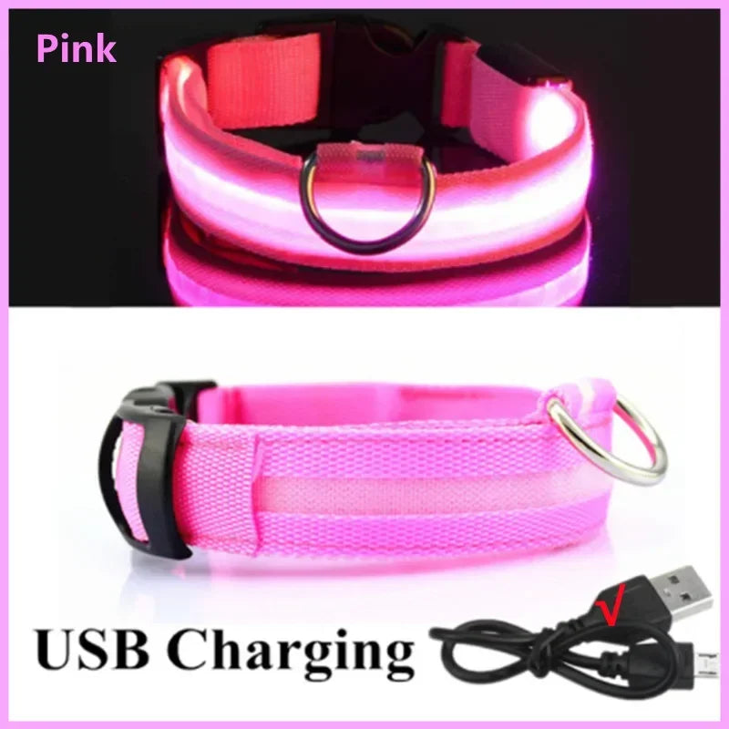 3-Mode LED Pet Collar