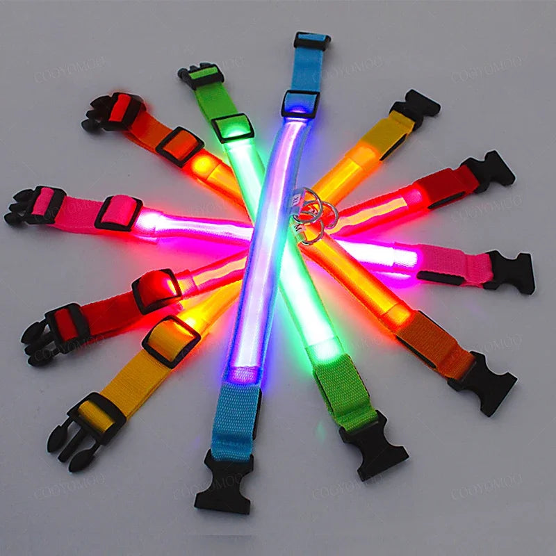 3-Mode LED Pet Collar
