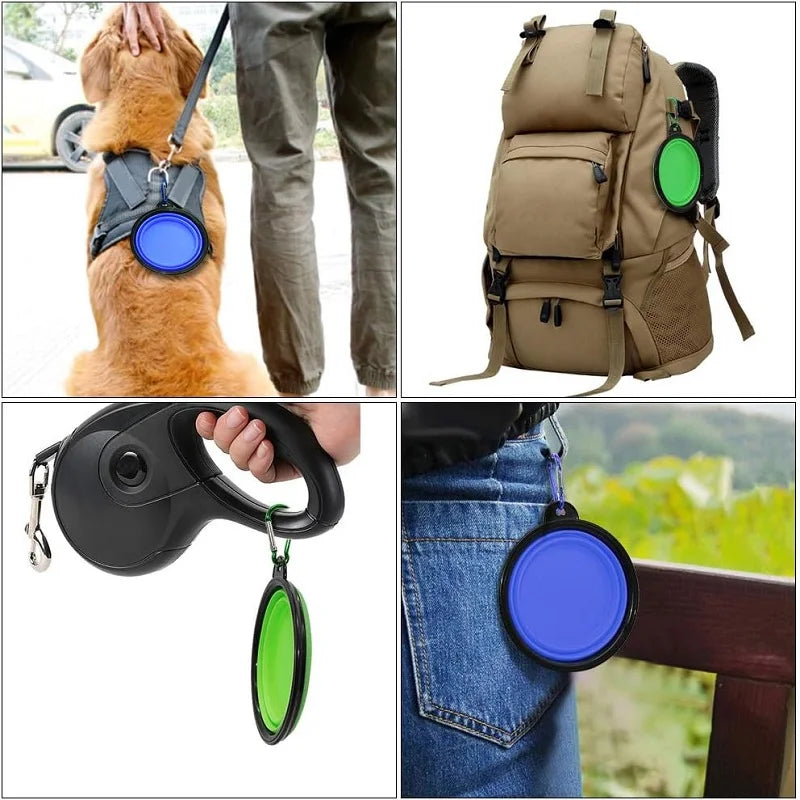 2-in-1 Pet Travel Feeder